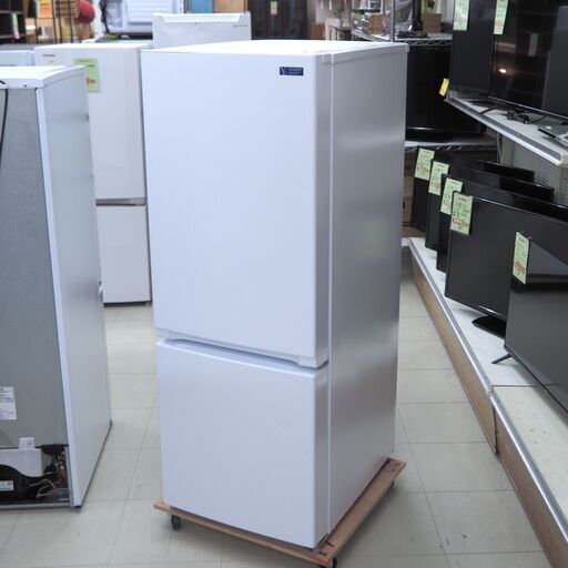 冷蔵庫　156L　2ドア　ヤマダ　YRZ-F15G1　リユース品　価格　22,800円