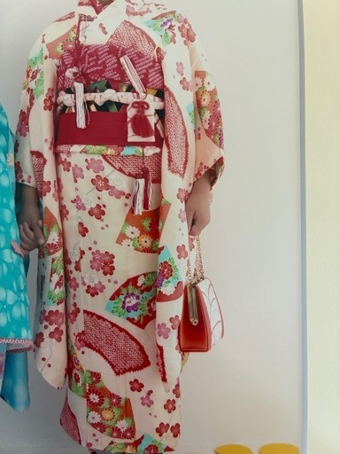 七五三　
正絹　子供着物セット