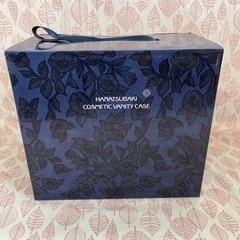 【非売品未使用品】資生堂　花椿コスメバニティー箱　袋付属の画像