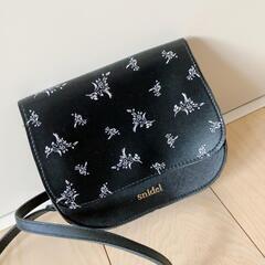 最終値下げ！8月末迄！snidel 花柄ショルダーバッグ 20cmの画像
