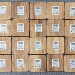 木製　コースター　20個セットの画像