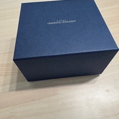 GINZA DIAMOND SHIRAISHI アクセサリーケース ネイビーの画像