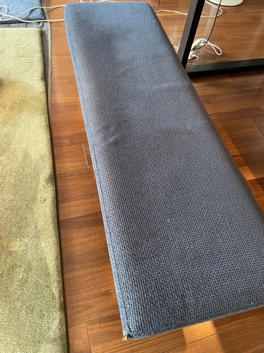 マスターウォール　ダイニングチェア　ベンチ　ブルー　洗濯可