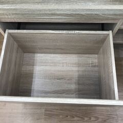 ★リユースのサカイ春日部店★KJ11352 ベガコーポレーション レンジ台  H96×W90×D42 クリーニング済みの画像