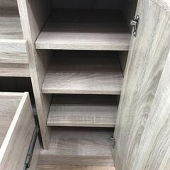 ★リユースのサカイ春日部店★KJ11352 ベガコーポレーション レンジ台  H96×W90×D42 クリーニング済みの画像
