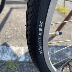 ２６インチタウンサイクル後輪タイヤ、チューブ新品の画像