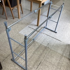   【ジモティー割引で最大15％OFF⭐️】  アイリスオーヤマ　ハンガー ランドリー ラックの画像