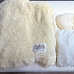 un doudou ベビー布団12点セット　オーガニックコットン　アン・ドゥ・ドゥ　全て洗えるお布団の画像