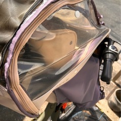 自転車　チャイルドシート　フロント用カバーの画像
