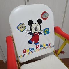 子ども用ダイニングチェア　ミッキーの画像