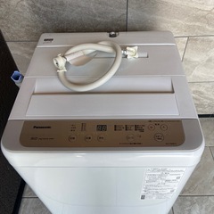 美品　Panasonic　全自動洗濯機　5㎏　 洗濯機　NA-F50B13の画像