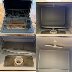 食器洗い乾燥機 食洗機 VIBMI D4P-W ホワイト の画像