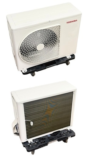 ◯美品 2025年製 東芝 大清快 2.2kW ルームエアコン TOSHIBA RAS-U221DXS 空清 日あたり節電 無風感 自動掃除 AI快適 中古 ジモティ姫路