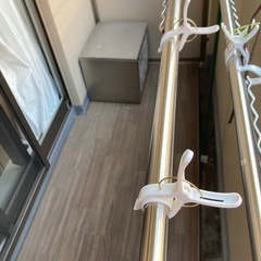 ニトリ　物干し竿　2本の画像