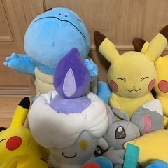 ポケモンぬいぐるみセットの画像