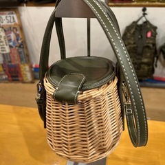 【ZARA】籠ショルダーバッグ美品 の画像