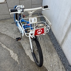 自転車　子供用　スーパーマリオの画像
