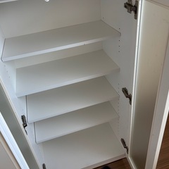 【現在取引中】ニトリ レンジ台 食器棚　の画像