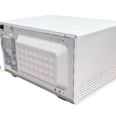 ◯美品 2024年製 ヘルツフリー電子レンジ フラットテーブル ハイアール Haier 単機能 ワイド庫内 18L KS-MW22F18 中古品■ジモティ姫路の画像