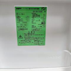 手頃なサイズの冷蔵庫(110L)の画像