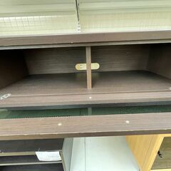 ★リユースのサカイ幸手店★SJ10187★ジモティ割あり★  TV台 ブラウン W140×D44×H35 クリーニング済み の画像