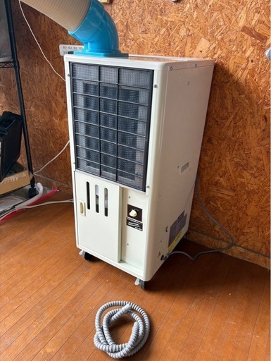 H2005 業務用スポットクーラー　在庫2 キャスター付き　ナカトミ　2018年製SAC-407N クーラー　ポータブル　工事不要