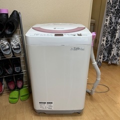 シャープ　洗濯機　6キロ洗いの画像