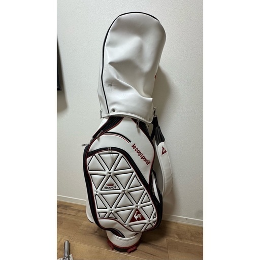 ゴルフバッグ　ルコック　傷あり