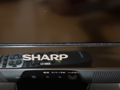 中古 SHARP AQUOS テレビ 本体 LC-26E8 26型 楽天市場】【中古】 シャープ 26V型 液晶 テレビ AQUOS LC-26E8
