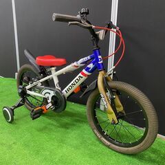 【子供用自転車16インチ】ides アイデス　d-bike Master Honda　【引取限定・現状渡し】三重県の画像