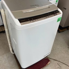 NO B441🌈福岡市内配送設置無料✨🌈 10kg日立 洗濯機 BW-KSV100E N シャンパン 10kg ケーズデンキオリジナルモデル　2019年の画像
