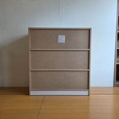 未使用訳あり スリッパラック フリーラック シューズボックス ロッカー 下駄箱 書類収納 幅82 奥行35 高さ90cm 棚 ラックの画像