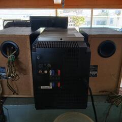 🌟パナソニック重低音CDコンポリモコン付き🌟格安(´▽｀)の画像