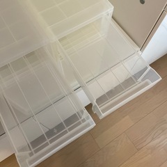 無印良品　収納ストッカー　大×2 小×2 セットの画像