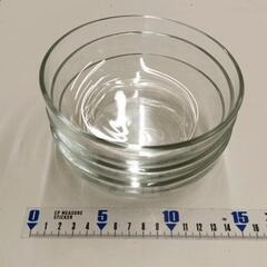 0820-300 ガラスボウル　14cm 3枚セットの画像