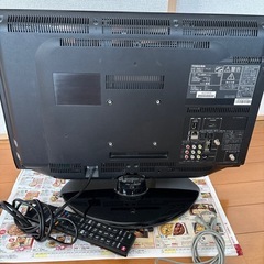 東芝　液晶カラーテレビ　22RE  の画像