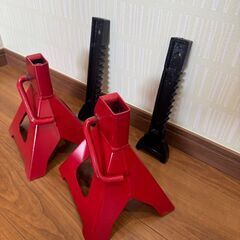 未使用　ジャッキスタンド　3ｔ　２個セット　最大11㎝の画像