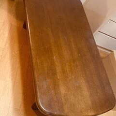 maruni木工　センター　テーブル　応接　カリモクより丈夫　の画像