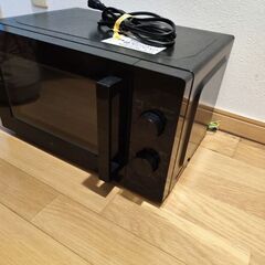 電子レンジ　10月3日までの保証付きの画像