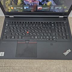 美品 ゲーミングノート Lenovo ThinkPad T15g Core i7-10850H(代10世代) 64GBメモリ M.2 SSD 512GB+2TB NVIDIA RTX 2070 Superの画像