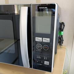 コイズミ　電子レンジ(黒色）　2023年製の画像