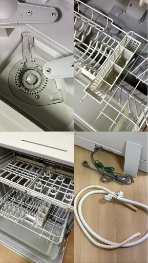 美品　Panasonic 電気食器洗い乾燥機 NP-TH1-W 2018年製