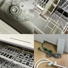 美品　Panasonic 電気食器洗い乾燥機 NP-TH1-W 2018年製の画像