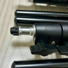照明機材　Switti LEDライトセット２灯　スタンド＆ソフトBOX２個付　セット　の画像