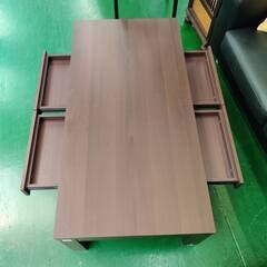 【愛品倶楽部柏店】NITORI ニトリ 引出し付センターテーブル CT ベネチア H4の画像