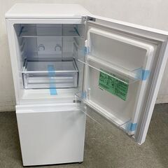 高年式!2025年製! 未使用 AQUA/アクア 2ドア 冷蔵冷凍庫 137L 耐熱天板 AQR-14R(W) マットホワイト 中古家電 店頭引取歓迎 uR9978の画像