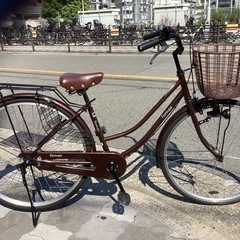 ♪ジモティー特価♪少し大きめ２７型ファミリーサイクル　中古自転車の画像