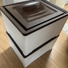 *衣装ケース*２つセットの画像