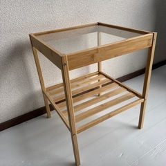 サイドテーブル　机　棚の画像