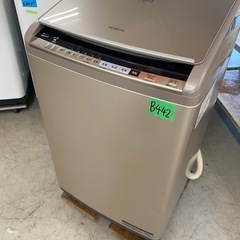 NO B442🌈福岡市内配送設置無料✨🌈BW-DV100B-N 縦型洗濯乾燥機 ビートウォッシュ シャンパン [洗濯10.0kg /乾燥5.5kg /ヒーター乾燥(水冷・除湿タイプ) /上開き] の画像